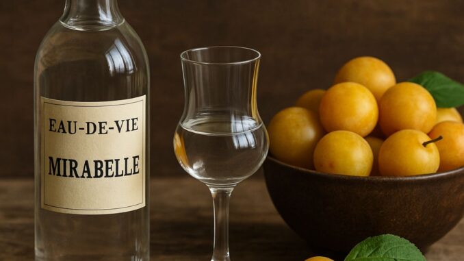 comment s'appelle l'alcool de mirabelle